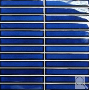 Keramická mozaika Premium Mosaic Kit Kat deep blue modrá