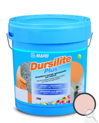 Interiérová barva Mapei Dursilite Plus starorůžová 5 kg. 