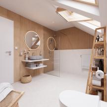 Podkrovní koupelna Argenta Marlen