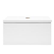 Koupelnová skříňka pod umyvadlo Naturel Savona 98x43x44,8 cm bílá lesk SAVONA100BID. obr. 3&nbsp;