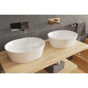 Umyvadlo na desku SAT Aula 47x38 cm bez otvoru pro baterii, bez přepadu SATAU4738. obr. 2&nbsp;