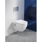 WC závěsné SAT Project bílá/lesk včetně sedátka softclose, zadní odpad SATWCPRO010RREXP. obr. 8 