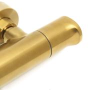 Sprchová baterie SAT DARK bez sprchového setu 150 mm broušené zlato mat SATBSDA268BZ. obr. 4