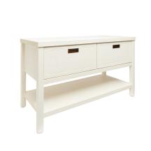 Koupelnová skříňka pod umyvadlo Naturel Country 120x72,5x51 cm bílá COUNTRY120ZBUMBI