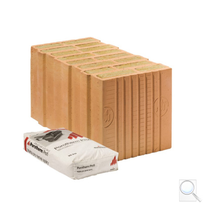 Cihla Porotherm 50 T Profi - Tepelněizolační broušená. obr. 1