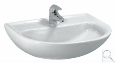 Umyvadlo Laufen Pro 60x48 cm otvor pro baterii, bez přepadu H8109520001561 obr. 1