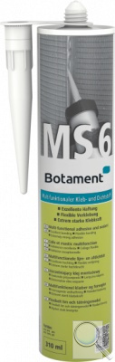 Multifunkční lepicí a těsnicí tmel MS 6. 