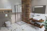 Sprchový systém Hansgrohe Crometta E na stěnu s termostatickou baterií chrom 27281000 (obr. 7)