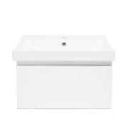 Koupelnová skříňka s umyvadlem SAT Evolution 58x30x44,8 cm bílá mat SATEVO60WMU1. obr. 3