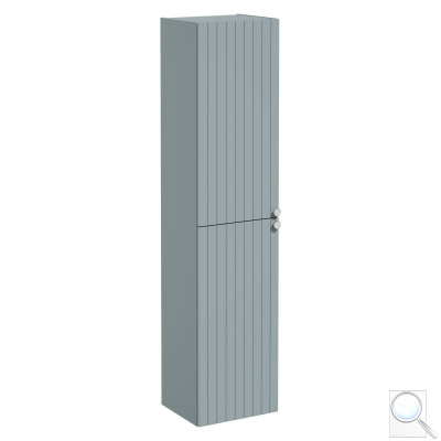 Koupelnová skříňka vysoká Vitra Root 40x180x35 cm zelená mat ROOTV40FZ. obr. 1