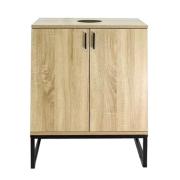 Skříňka pod umyvadlo bez umyvadla Ceramia Easy 60x73x36 cm světlý dub lesk EASYUMDO. &nbsp;(3)