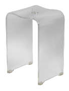 Stolička sprchová SAT volně stojící plast (Provedení čirá)