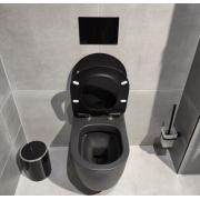 WC závěsné Glacera Alfa černá mat zadní odpad AL010BL (obr. 8)