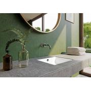 Zápustné umyvadlo Kaldewei Puro 3159 46x38,5 cm alpská bílá bez otvoru pro baterii 900906003001. &nbsp;(2)