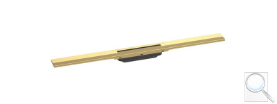 Sprchový žlab Hansgrohe RainDrain Flex 80 cm nerez leštěný vzhled zlata 56044990. obr. 1