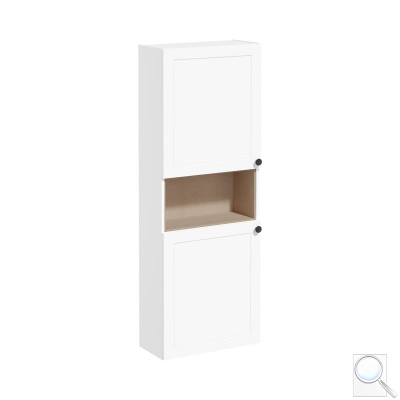 Koupelnová skříňka nízká Vitra Root 55x155x25 cm bílá mat ROOTCN55BI. obr. 1