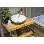 Deska pod umyvadlo Naturel Wood 80x55 cm dub DMDUB80XX. obr. 5&nbsp;