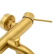 Vanová baterie SAT Aurum bez sprchového setu 150 mm broušená zlatá mat SATBAUR222BG. &nbsp;(4)