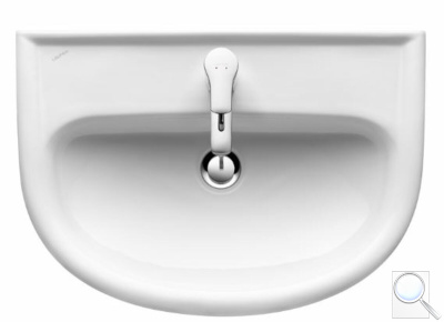 Umyvadlo Laufen Pro 56x44 cm otvor pro baterii uprostřed H8129510001041. obr. 1