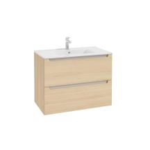 Koupelnová skříňka s keramickým umyvadlem Naturel Stilla 80x60x45 cm dub Vicenza mat STILLADV08057U1