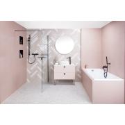 Umyvadlo na desku SAT Infinitio 39x39 cm mat bez otvoru pro baterii SATINF3939M. obr. 3 
