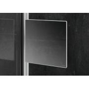 Kosmetické zrcátko Huppe Select+ černá, stříbrná matná. stříbrná kód SL2301087 