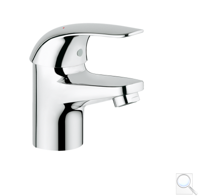 Umyvadlová baterie Grohe Euroeco bez výpusti chrom 32734000. 