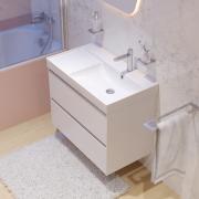 Koupelnová skříňka s umyvadlem Roca ONA 80x64,5x46 cm bílá mat ONA802ZBMP (obr. 4)