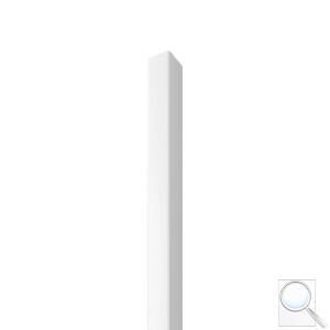 Obkladová lamela Fineza Spline Slim white bílá
