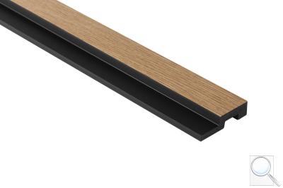 Obkladová lamela pravé ukončení Fineza Slat Medium Classic oak hnědá