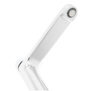 Vysoká umyvadlová baterie SAT Fusion bez výpusti páka bílé sklo SATBSFU285BS. obr. 4&nbsp;