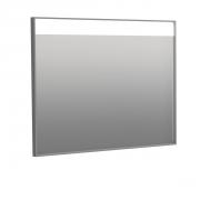 Zrcadlo Naturel hliník šedá (90 x 70 cm)