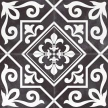 Dlažba Peronda Ayala black reverse mix barev