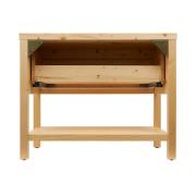 Koupelnová skříňka pod umyvadlo Naturel Country 90x72,5x51 cm přírodní COUNTRY90ZBUMNA. obr. 6 