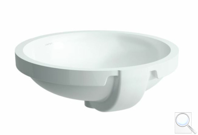 Zápustné umyvadlo Laufen Pro 47x47 cm bez otvoru pro baterii H8189610001091. obr. 1