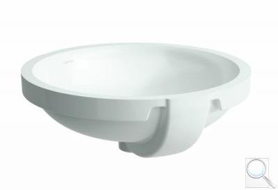 Zápustné umyvadlo Laufen Pro 47x47 cm bez otvoru pro baterii H8189610001091 obr. 1