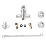 Vanová baterie S-Line bez sprchového setu 100 mm chrom SL27210. obr. 7 