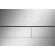 Ovládací tlačítko TECEsquare II kov. Broušená nerezová ocel (s úpravou proti otiskům prstů) (kód: 9.240.830)