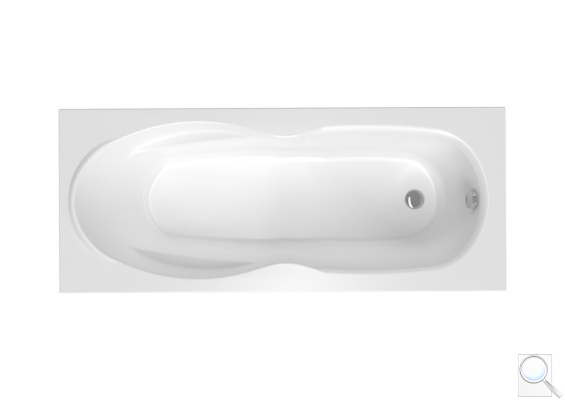 Obdélníková vana Laguna Mahé 150x70 cm, 160x70 cm, 170x70 cm akrylát.