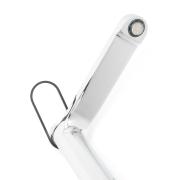 Vysoká umyvadlová baterie SAT Fusion bez výpusti páka kulatá černá SATBSFU285KPC. obr. 5&nbsp;