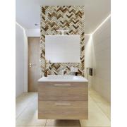 Koupelnová sestava s umyvadlem zrcadlem a osvětlením Vitra Mia 79x61x39,5 cm cordoba MIASET80C. obr. 11 