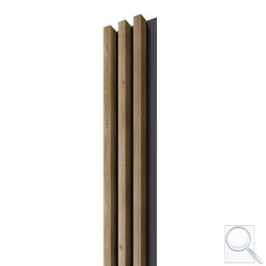 Obkladová Lamela Fineza Spline oak 275 x 17,6 cm  hnědá