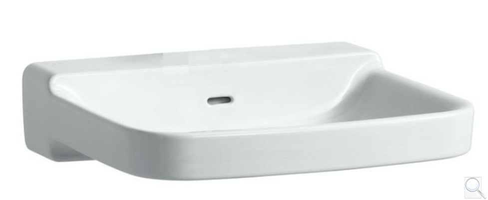 Bezbariérové umyvadlo Laufen Pro 65x55 cm bez otvoru pro baterii H8119530001091. obr. 1