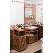 Koupelnová skříňka pod umyvadlo Naturel Home 67.5x63x35.5 cm ořech mat HOMEUM. obr. 12&nbsp;