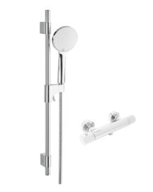 Sprchová baterie SAT se sprchovým setem 150 mm chrom lesk SATBST268SET