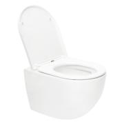WC se sedátkem softclose závěsné SAT Fusion bílé vírové SATFUS010RTORP. obr. 2 