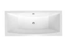 Obdélníková vana SAT Brevis 180x80 cm litý akrylát levá i pravá SATVRBRE180