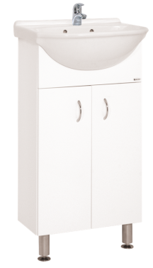 Koupelnová skříňka s umyvadlem Keramia Pro 43x34,5 cm bílá PRO45DV