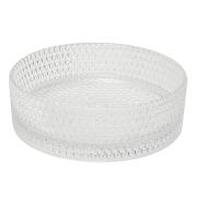 Umyvadlo na desku SAT Purity 36x36 cm čirá bez otvoru pro baterii, bez přepadu SATGLA3636T. &nbsp;(2)