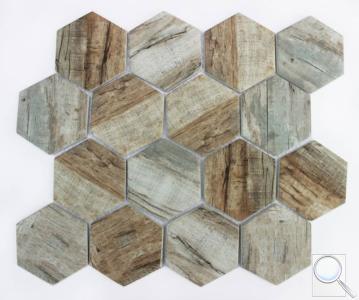Skleněná mozaika Premium Mosaic brown hnědá